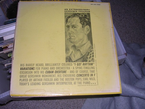Van Cliburn Gershwin Concerto in F Cuban Overture LM-2586 - Picture 2 of 2