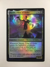 MTG Kamigawa Neon Dynasty Naomi, Pillar of Order Foil 229/302