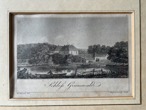 4 x Berlín vista antiguo original grabado en cobre de Cooke n. Mauch alrededor de 1800 - Imagen 10 de 14