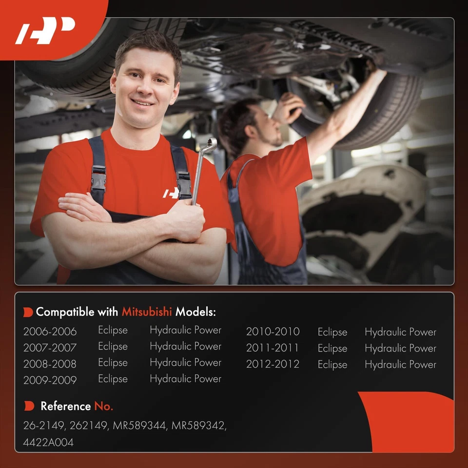 Conjunto de cremallera y piñón de dirección asistida para Mitsubishi Eclipse 2006-2011 2012 Foto 2 de 4