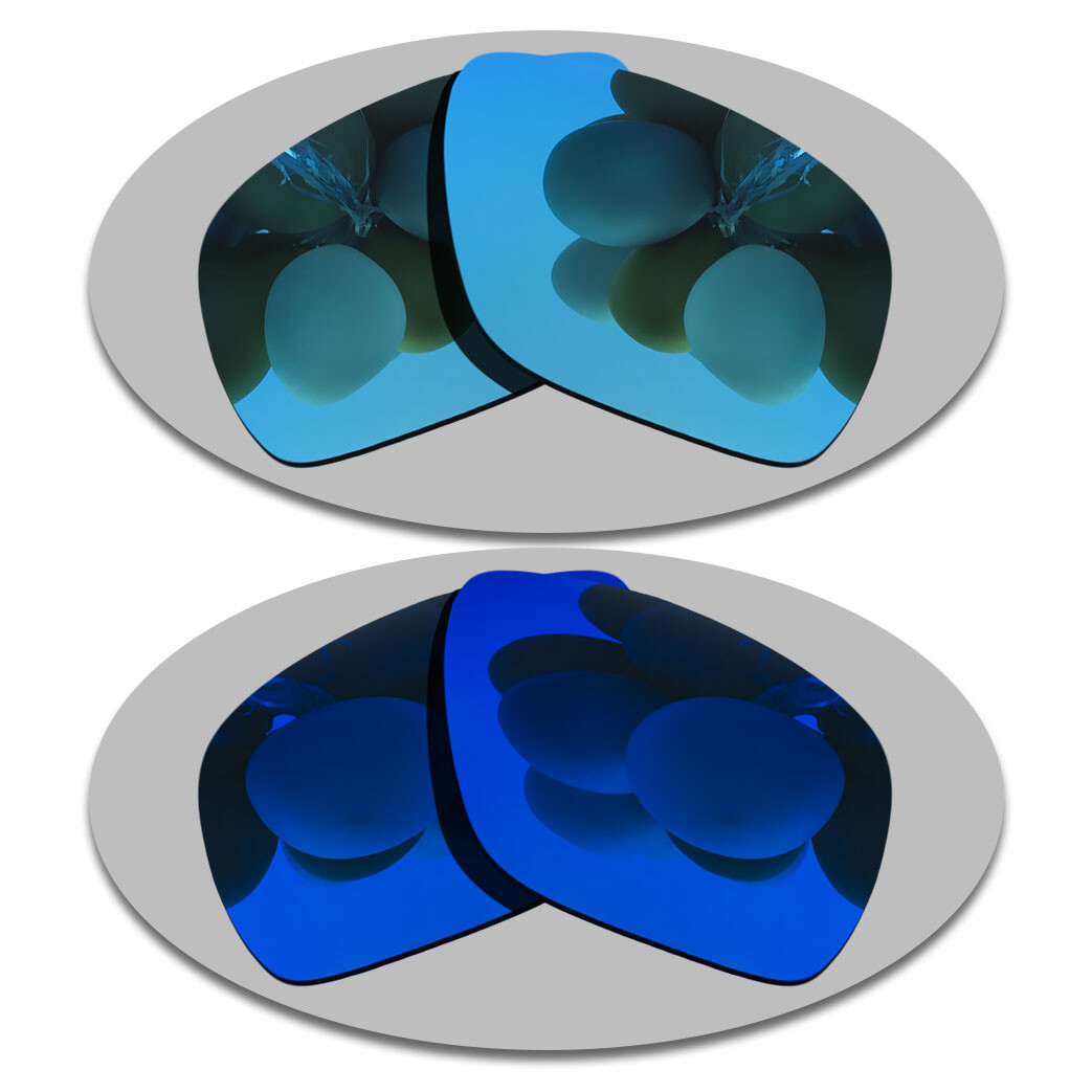 Sky Blue&Deep Blue Polarized Lenses Replacement For-Oakley Dispatch 1