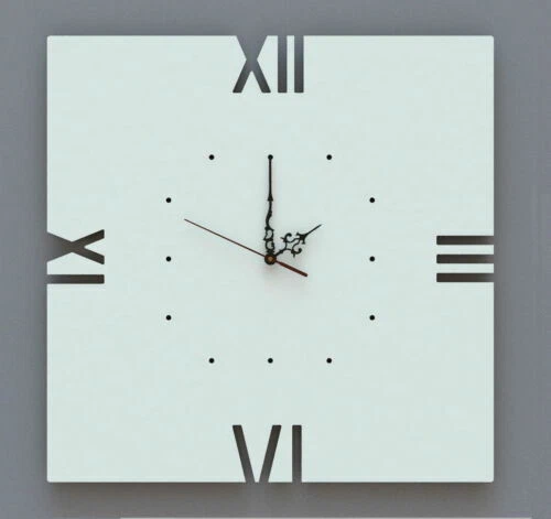 Orologi e sveglie quadrati corridoio