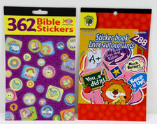 647 Stickers- Bible 359 Stickers Pad and Motivational 288 Stickers Pad Teachers