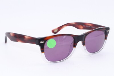 NEW CHAD ALAN HADEN TORT/CRY HAVANA FADE CRYSTAL AUTHENTIC SUNGLASSES 52-18