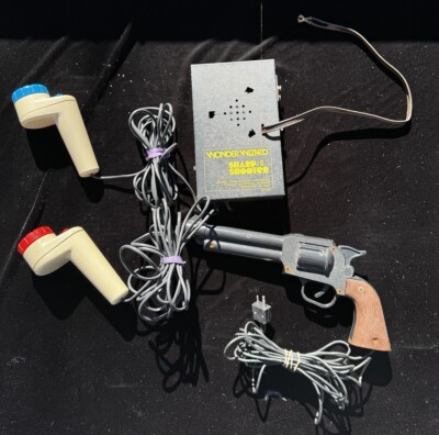 1970 Wonder Wizard Sharp Shooter Model No. 7705 Vintage Video Game Console -S96