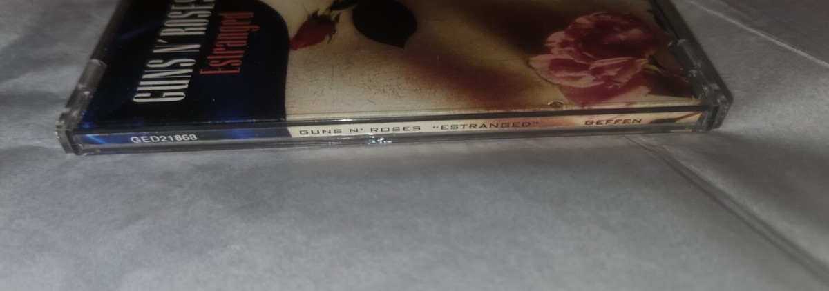 GUNS N' ROSES import cd single ESTRANGED ged21868 uncensored cover