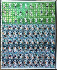 1998 Fleer - In The Clutch & Promising Forecast Uncut Baseball Card 5 Set Sheet!