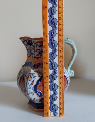 Antique English Set of 3 Mason’s Ironstone Pitchers c. 1815 - 1830 Pattern 306 - Picture 15 of 16