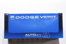 AUTOART 2003 DODGE VIPER SRT-10 BLACK SCALE 1:18 NEW