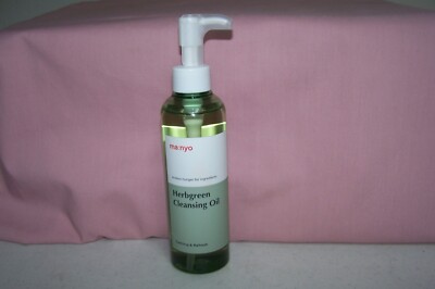 Ma:nyo Manyo Herbgreen Cleansing Oil Calming & Refreshing 6.7 fl. oz./200 ml NEW