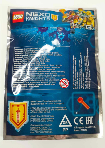 Lego 271718 Aaron - Nexo Knight Foilpack Neuf et scellé Figurine Neuf et scellé - Imagen 2 de 2