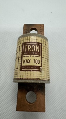BUSSMANN TRON KAX 100- 100AMP, 250V FUSE      (BOX OF 5)