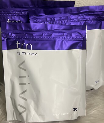 3x 30 Packs ViiVA TM Trim max 30 Kiiks Dietary Supplement Exp: 12/24