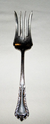 Antique A.F. Towle & Son Co STERLING SILVER "OLD DOMINION" SERVING FORK 1900~28g