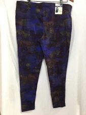 New Terra & Sky High Rise Fitted Leggings Plus Women many sizes Whimsical