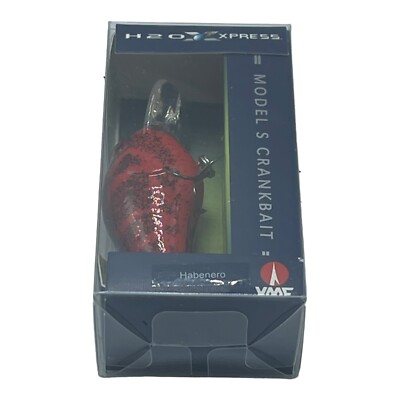 VMC Academy Sports H20 Xpress Fishing Lure Model S Crankbait Habenero | eBay