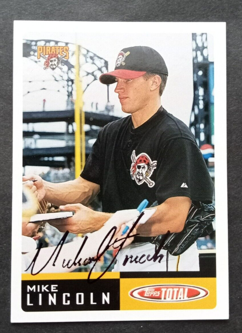 2002 Topps (Total) SIGNED: Mike Lincoln, PIRATES #793