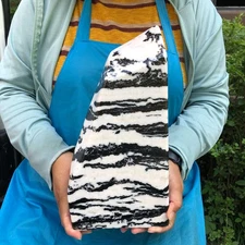 4630g Natural Beautiful Zebra Stone Crystal Mineral Specimen Healing 2189