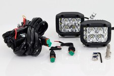 2 Stück 12V LED Fernscheinwerfer 24V Volt Zusatzscheinwerfer E-Prüfzeichen