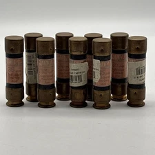 Bussman GAMPAK FR 35 DUAL-ELEMENT  35 AMP FUSES Lot Of 9 New Untested