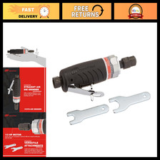 1/4" Straight Air Die Grinder - Ergonomic Grip, High Speed, Pneumatic Tool