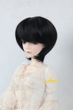 Short Hair Side-swept Bangs 6 Colors Wig for 1/6yosd 1/4MSD 1/3 Uncle BJD Doll