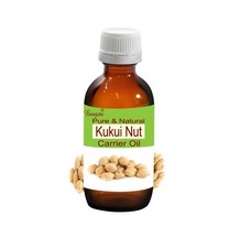 Kukui Nut Pure Natural Cold Pressed Oil Aleurites Moluccana by Bangota