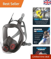 Reusable FORCE 10 Typhoon Full Face Respirator – Medium, ASTM Level 3 Protection