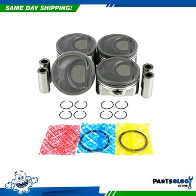 DNJ PRK181A Piston and Ring Kit For 10-22 Hyundai Kia 2.4L DOHC