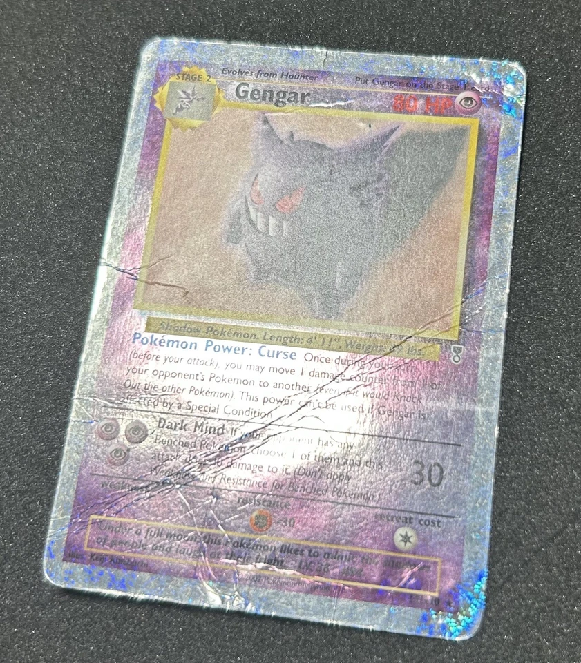 Pokémon Card: Gengar 11/110 Legendary Collection 2002 Reverse Holo HP/DMG - Image 2 of 4