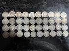 Lot of 33 Barber Dimes 1892 to 1916-2 SEATED DIMES-5 MERCURY DIMES 40 TOTAL