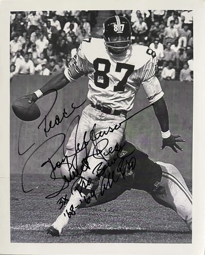 ROY JEFFERSON Signed Autographed 8x10 Photo..PITTSBURGH STEELERS Legend