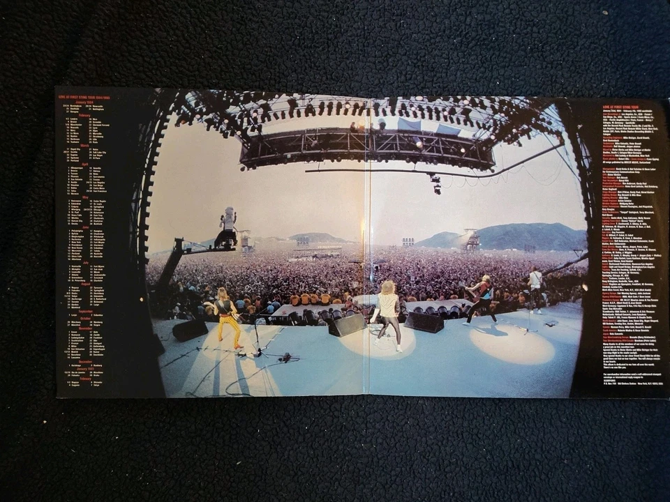 Scorpions~World Wide Live 2LP~85 POLYGRAM~824 344-1 M-2~ORIG ISSUE~VG++/VG+(1) Foto 3 de 4