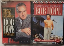 Bob Hope VHS Collectors Edition Thanks For The Memories Entertaining The Troops