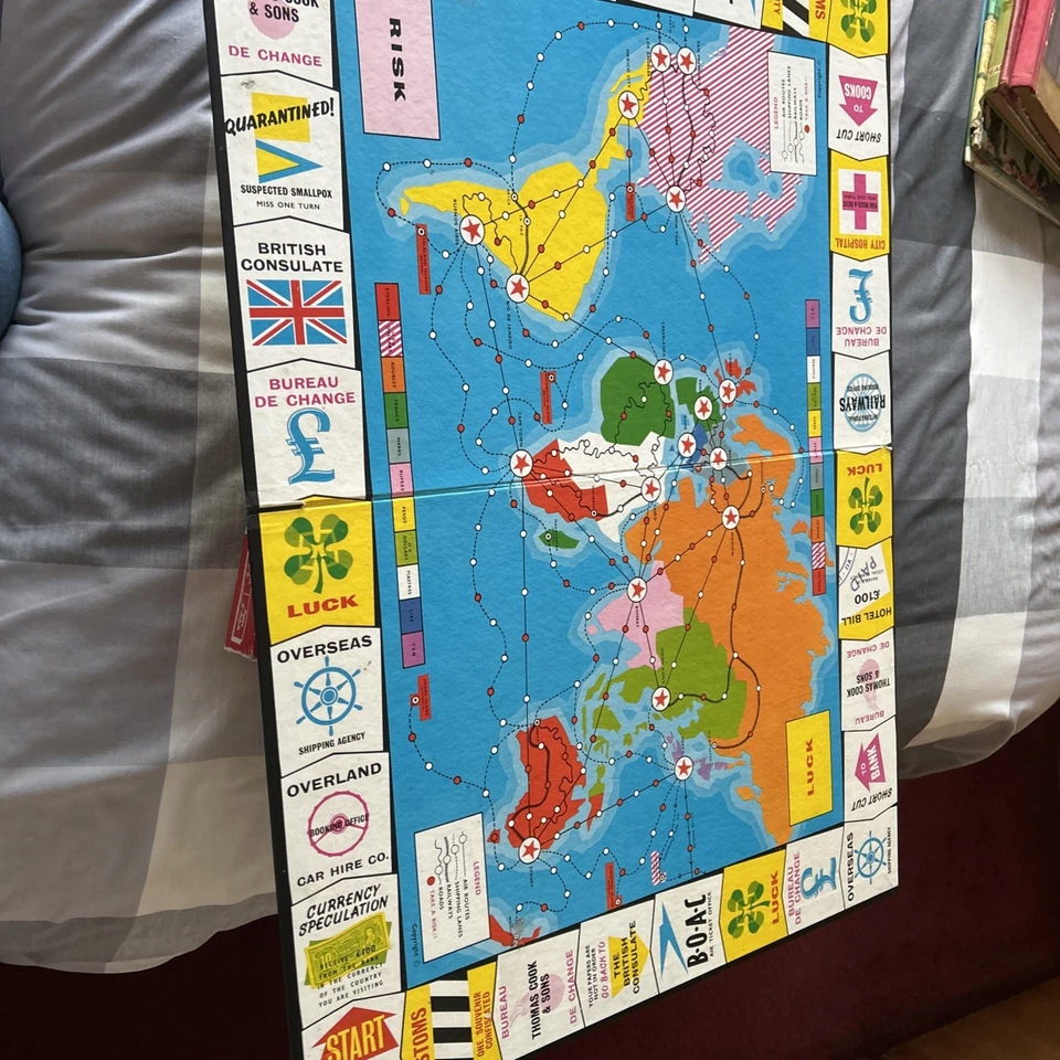 Waddington's Go Board Game 1961  Complete Amazing Condition - Image 2 of 4