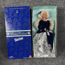1995 Barbie Winter Velvet Special Edition Avon Doll 1st Series Mattel 15571 NRFB