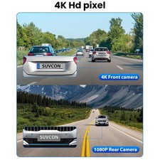 WiFi Dash Cam Full HD 4K/1080P G-Sensor Loop Recording