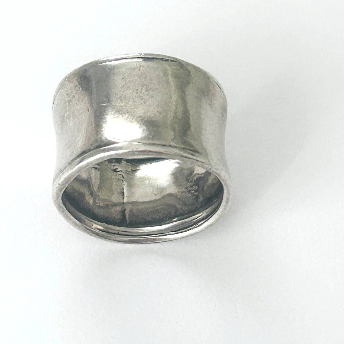 hammered silver ring products for sale | eBay