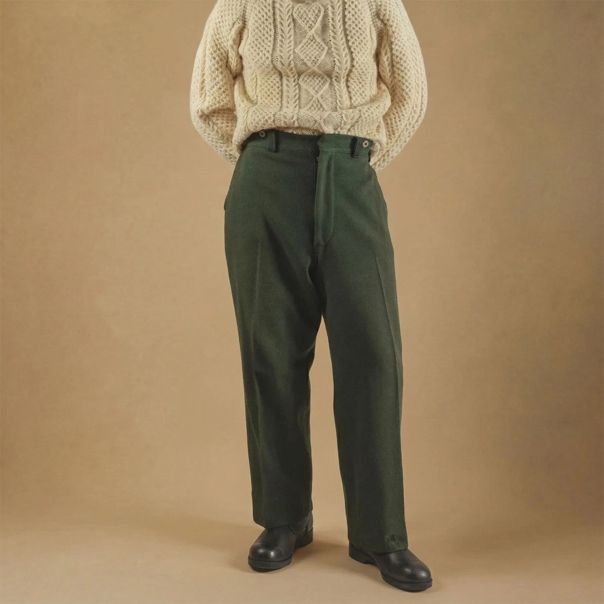 Military 1950s 100% Wool Vintage Pants for Men for sale | eBay