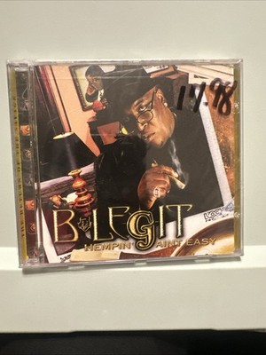 B LEGIT CD Hempin Ain't Easy USA SEALED G-Funk Gangsta Rap HIP HOP