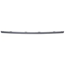 Replacement Gray Textured Polypropylene Rear Center Bumper Cover Molding