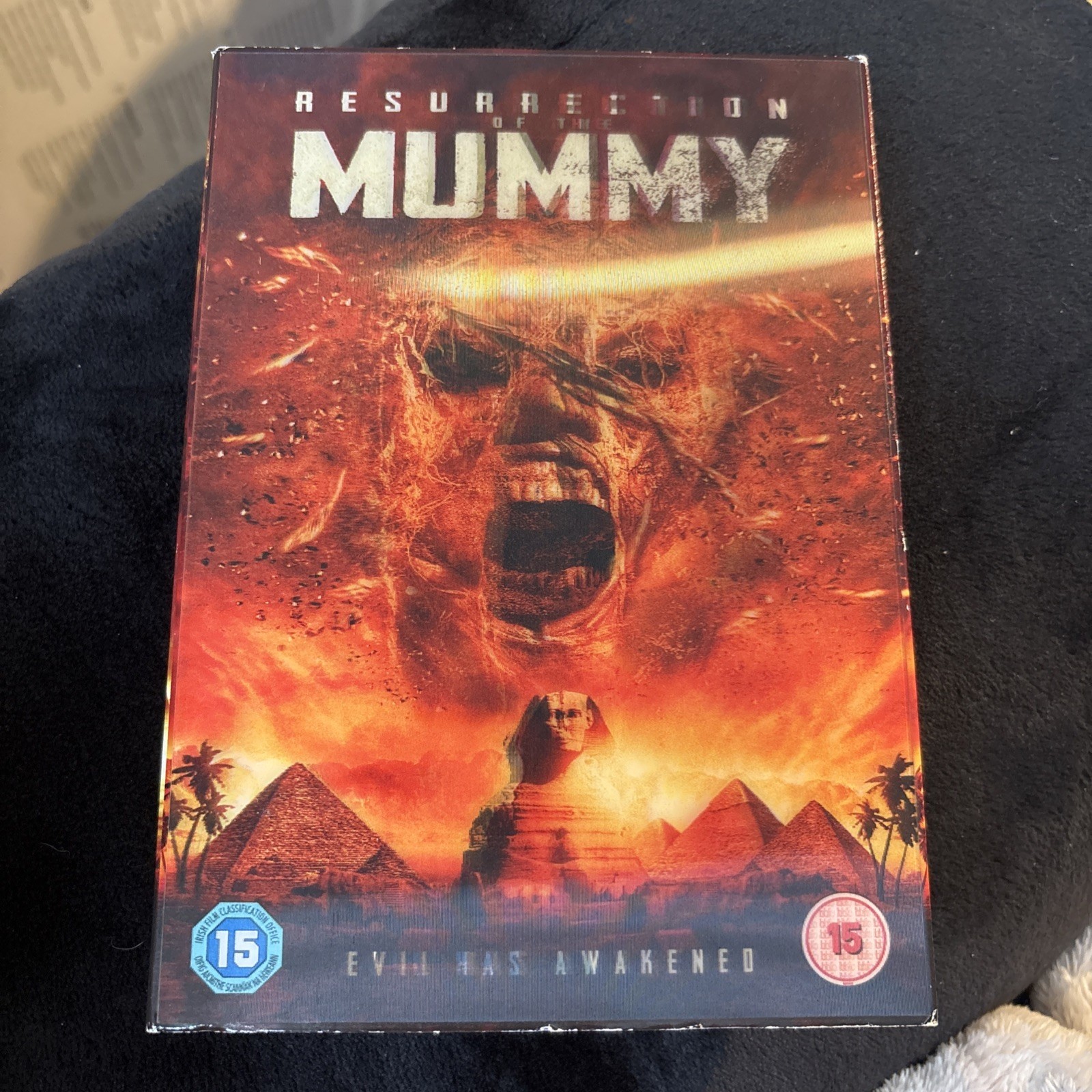 Resurrection of the Mummy DVD With Slip C Lauren Bronleewe,McManus (DIR) cert 15