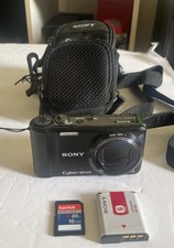 Sony Cyber-shot DSC-HX5 Digital Camera 10.2MP 10x Zoom HD HDMI TESTED W/ Battery