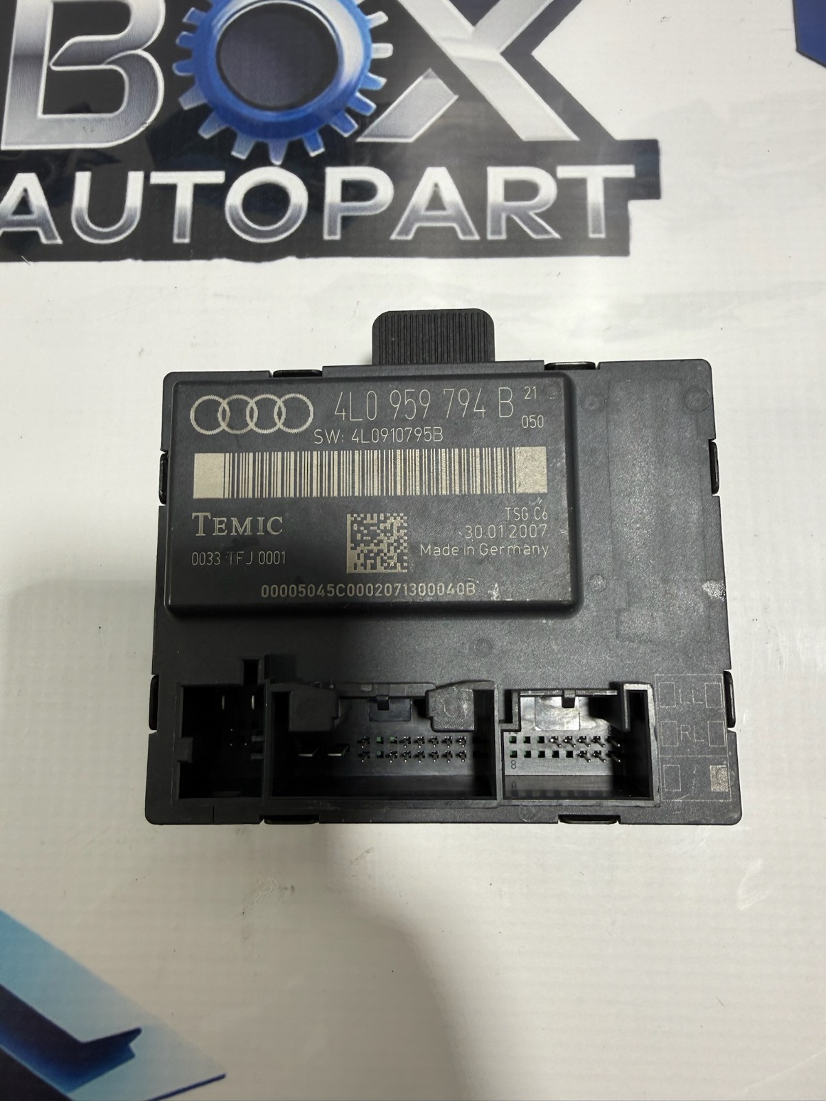 2007-2015 AUDI Q7 DOOR COMPUTER CONTROL MODULE REAR RIGHT 4L0959794B OEM