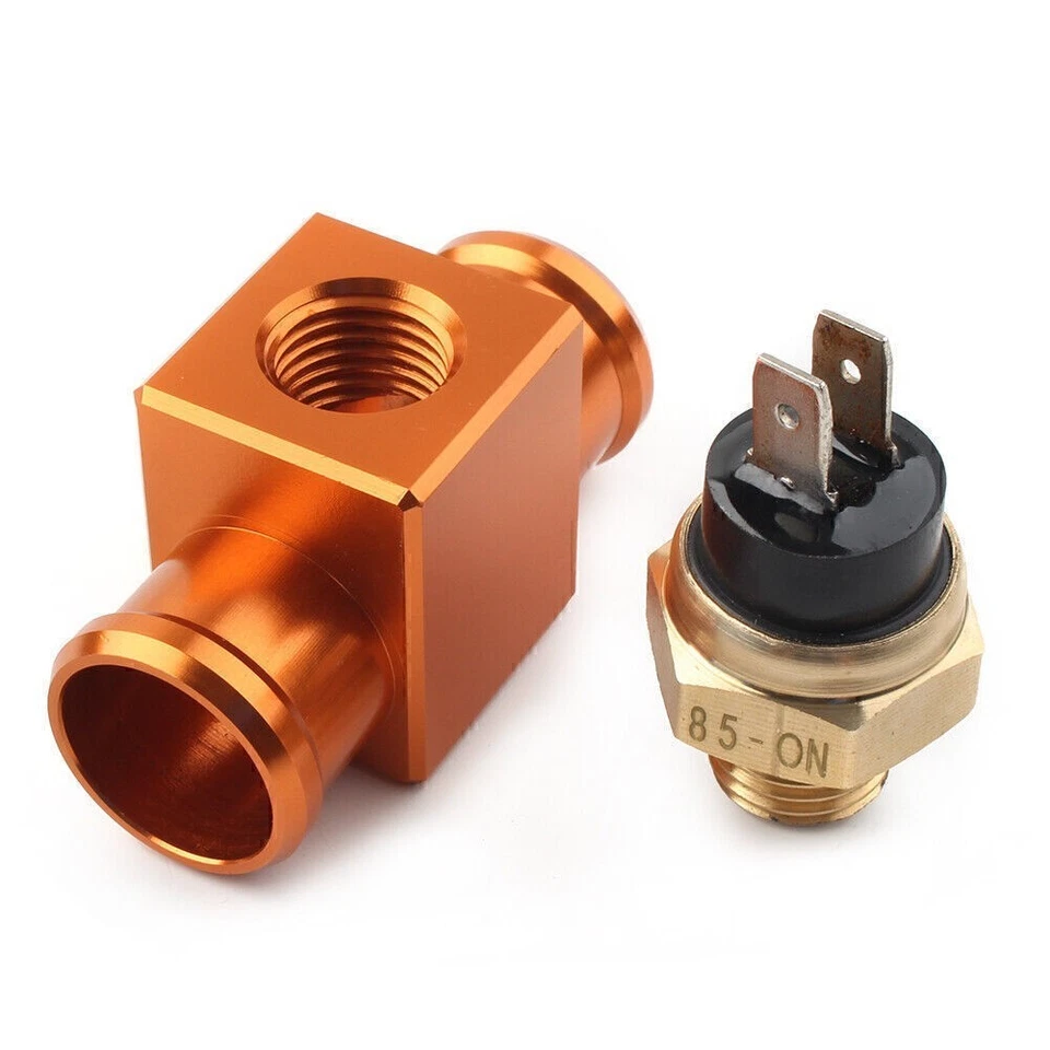 22mm Temperature Switch Radiator Fan Fit Honda 125-650cc For Suzuki 125-450cc Foto 4 de 4