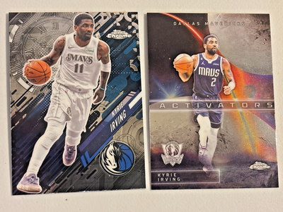 2025-26 Topps Chrome Kyrie Irving Go Time #GT-7 & Activators #AC
