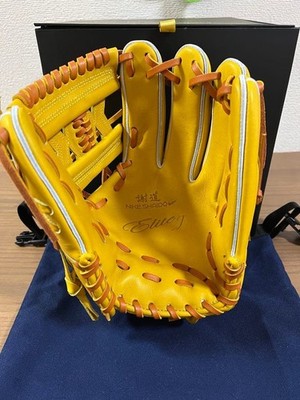 Nike SHAIDO EDGE 軟式グローブ イエロー Nike SHA|DO Elite J 11.75