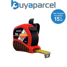 Hultafors Fisco 8m Brickmate Tape Measure Metric Block Count HUL352403 FSCBMC08