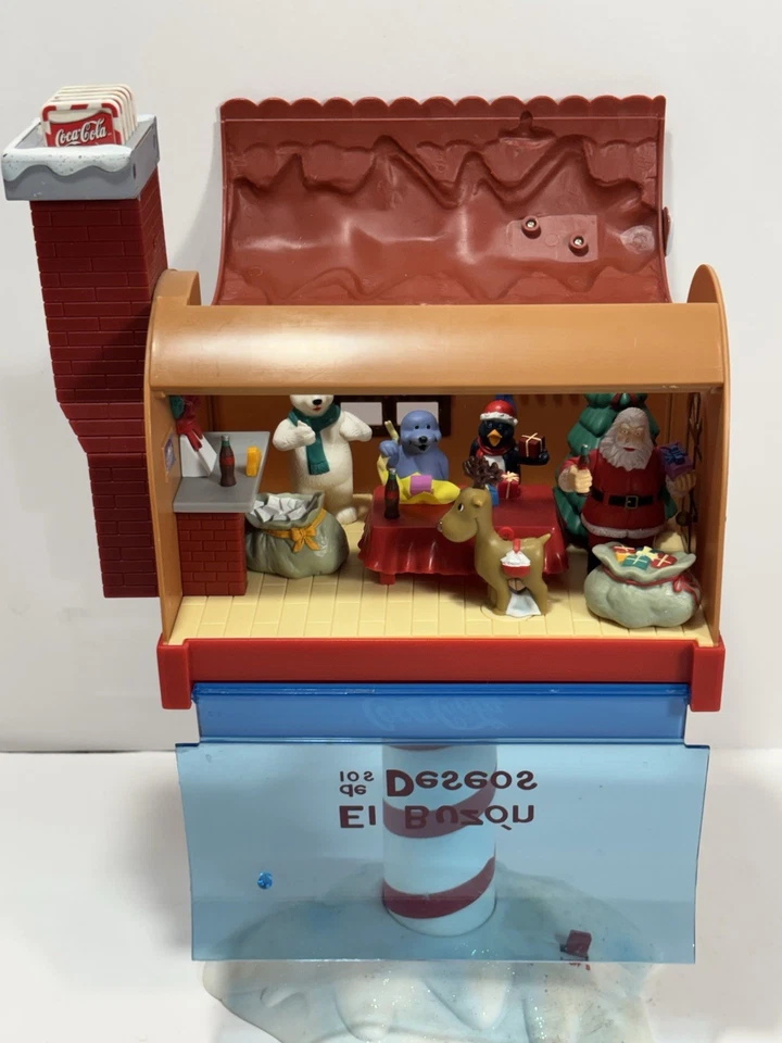 Coca-Cola Buzon DeLos Deseos Navidad Buzón Oso Polar Santa Sin Cable de Alimentación Foto 2 de 4