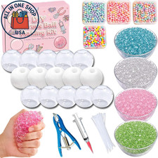 DIY Stress Ball Making Kit, Squishy Maker Kit with 15